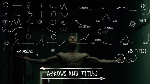 Videohive Arrows And Titles After Effects 32378404