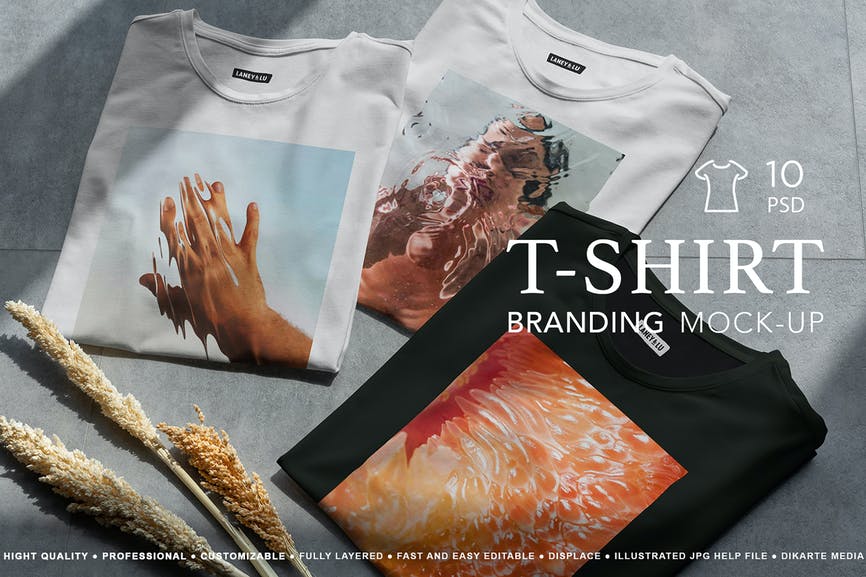 T-Shirt Branding Mock-Up