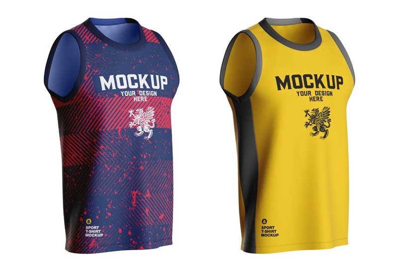 Basketball Jersey Mockup