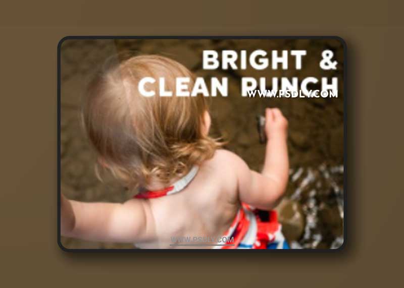 CreativeMarket - Bright & Clean Punch 5803450