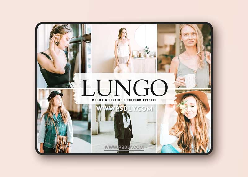 CreativeMarket - Lungo Pro Lightroom Presets 6283966
