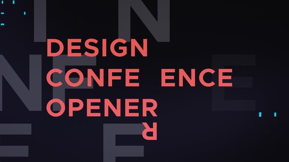 Videohive Design Conference Opener 24775426