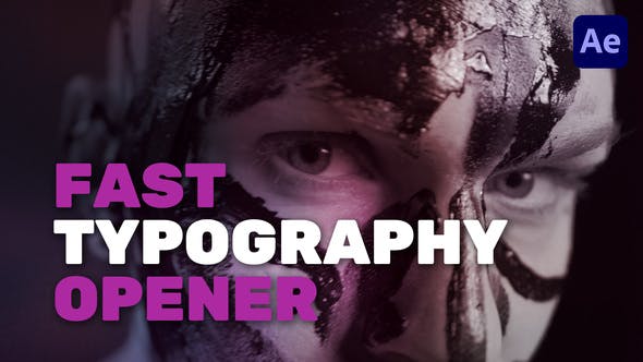 Videohive Fast Typography Opener 32311358