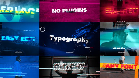 Videohive Glitchy Slideshow 22539933
