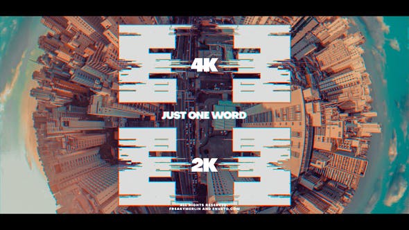 Videohive Just One Word 22603502