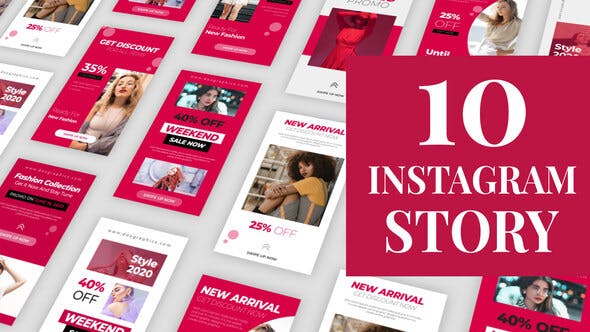 Videohive Limited Stock Fashion Instagram Stories 33221896