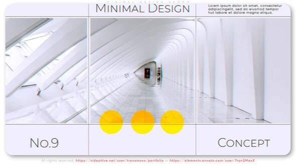 Videohive Minimal Design Promo 33108396