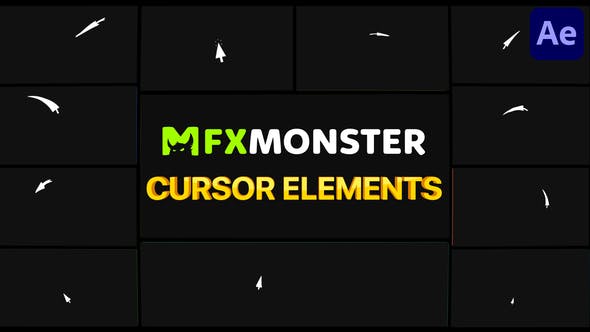 Videohive Cursors Elements After Effects 32948444