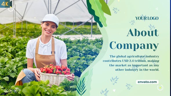 Videohive Agriculture Slideshow 33063114