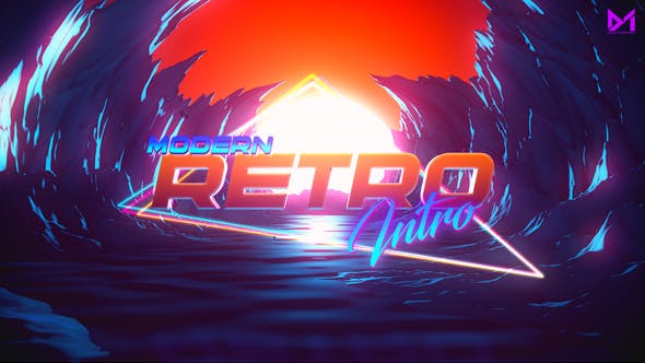 Videohive Modern Retro Intro 33081214