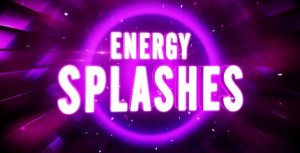 Videohive Energy splashes (Party Event Promo) 10354751