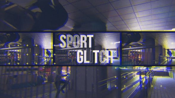 Videohive Sport Glitch Opener 20036121
