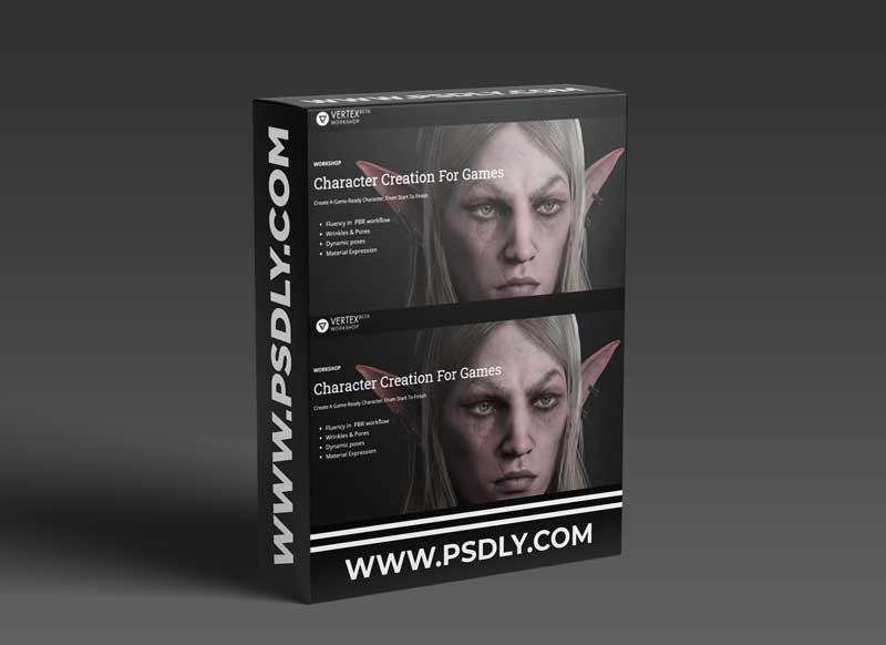 Vertex Workshop – Character Creation For Games by Ackeem Durrant