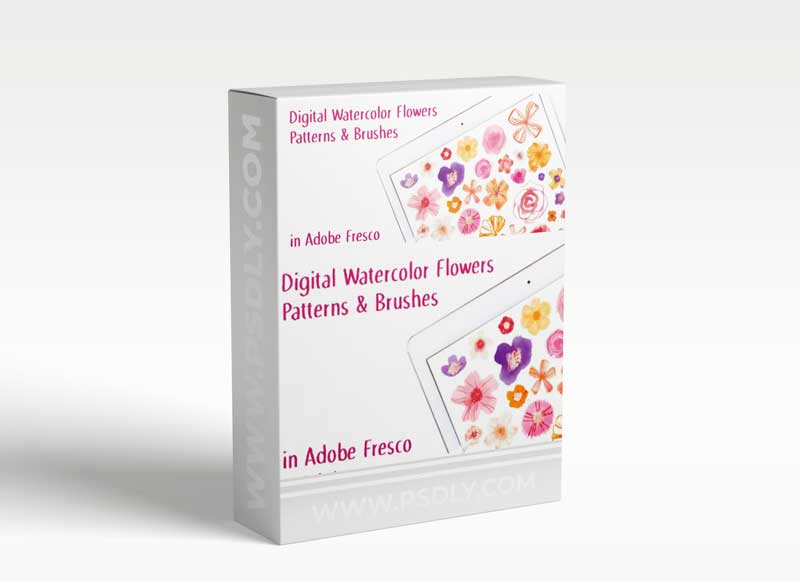 iPad Art: Paint Watercolor Flowers, Patterns and Brushes in Adobe Fresco & Adobe Capture