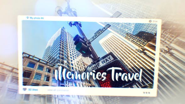 Videohive Memories Travel Promo 25254910