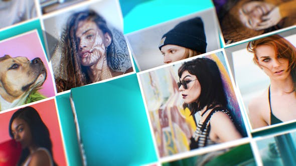 Videohive 3D Mosaic Reveal 27054943