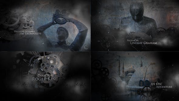 Videohive Time Travel History Opener 21279078