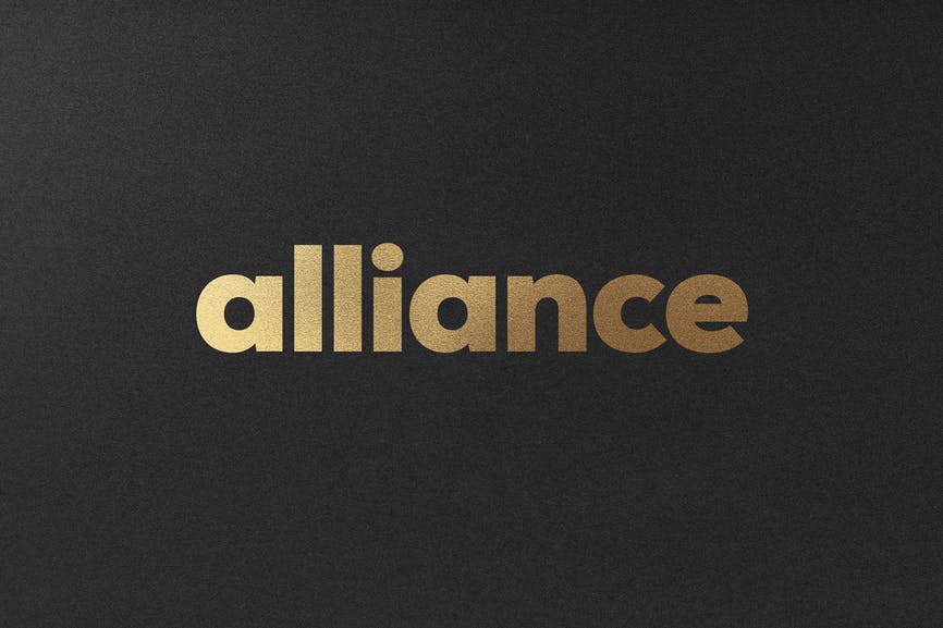 Gold Logo Mockup 7D7E3ZG