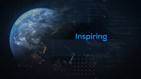 Videohive Technology Network Earth Opener 33398678