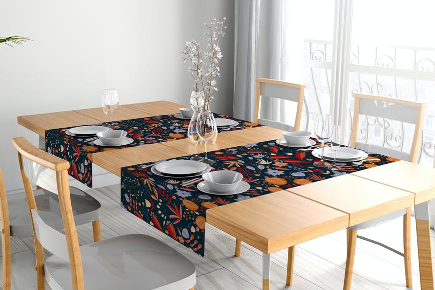 Tablecloth Mockup Decorating Ready Made Table 6CWCA6E