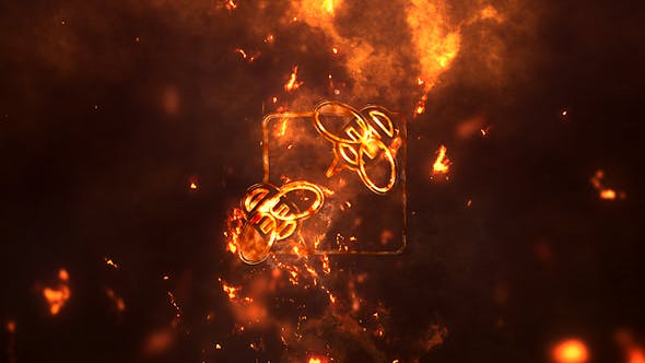Videohive Logo Reveal Pack 5in1: Fire 16994274