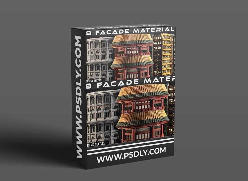 8 Facade Material + Tutorials