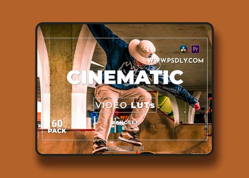 Bangset Cinematic Pack 60 Video LUTs FWHZTCZ