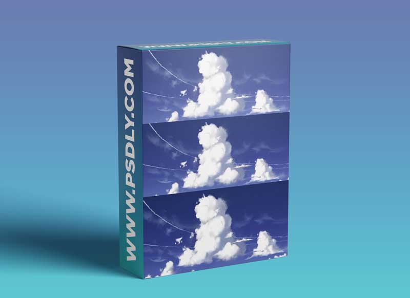 Clouds painting tutorial + 6 Brushes + 3 video process For Clip Studio Paint