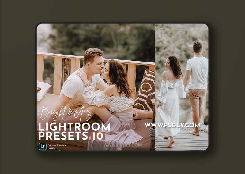 CreativeMarket - Bright & Airy Wedding Preset Pack 5492201