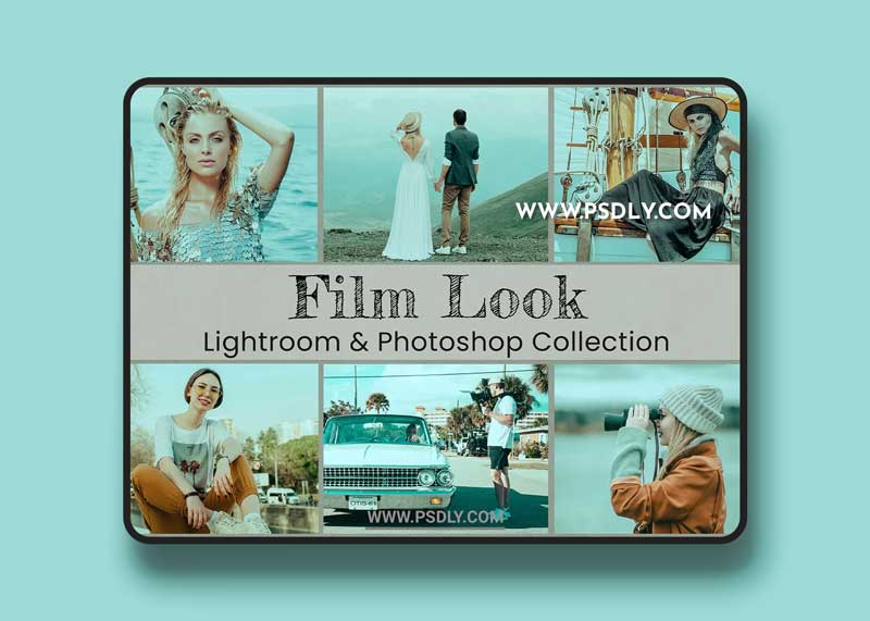 CreativeMarket - Film Look Lightroom Presets Ps LUTs 6453871