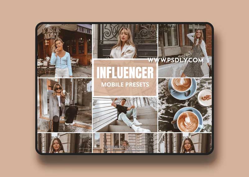 CreativeMarket - Influencer Mobile Lightroom Presets 5518539