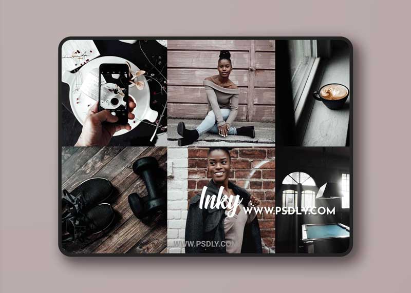 CreativeMarket - Inky Collection - Desktop & Mobile 5052996