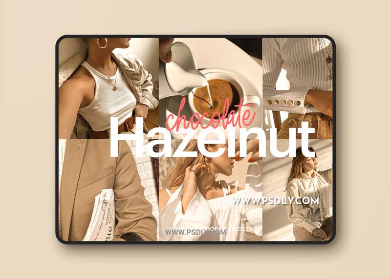CreativeMarket - Lightroom Theme-Hazelnut Chocolate 4973226