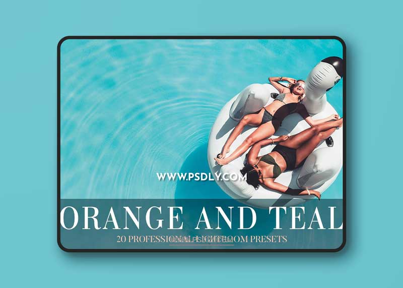 CreativeMarket - Orange & Teal Lr Presets 4821688