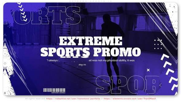 Videohive Extreme Sports ID | Muscular Promo 33424276