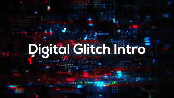 Videohive Glitch Technology Intro 33282479