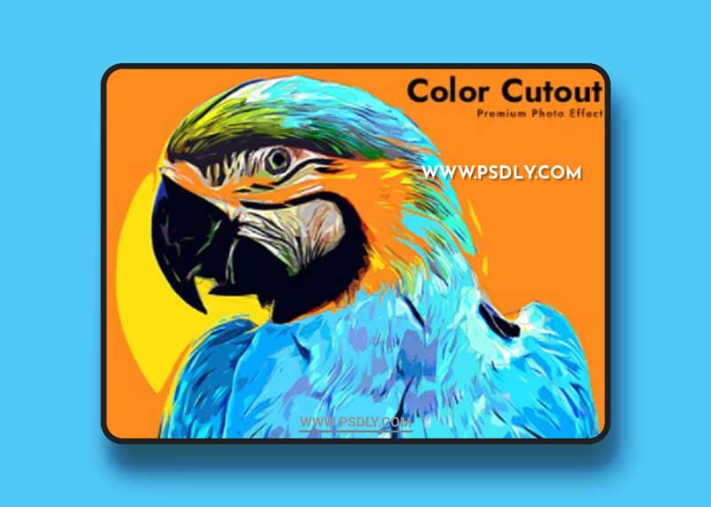 GraphicRiver - Color Cutout Photo Effect 32848683