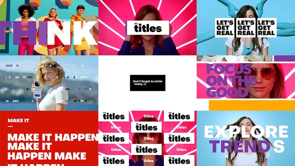 Videohive Modern Titles 33549961