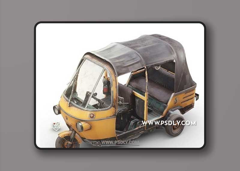 PUBG Tukshai 3d model