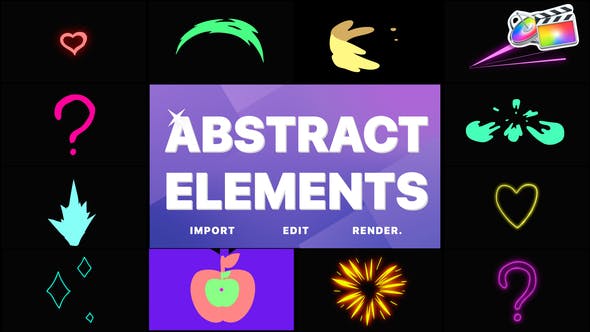 Videohive - Abstract Pack | FCPX - 33309355