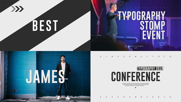 Videohive Event Typography 23580464