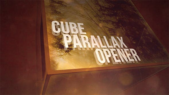 Videohive Cube Parallax Opener 17137279