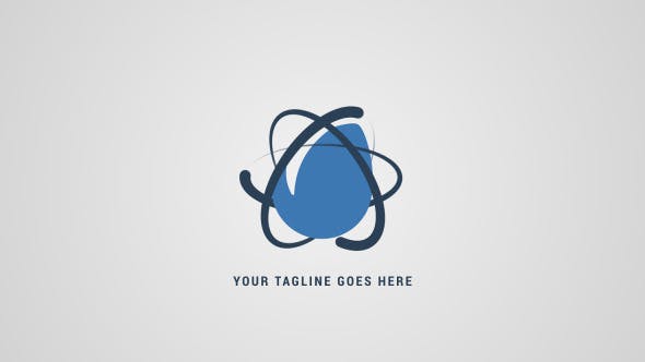 Videohive Simple Atom Logo Reveal 11497758