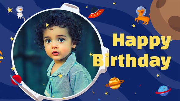 Videohive Happy Birthday Arthur 33338783