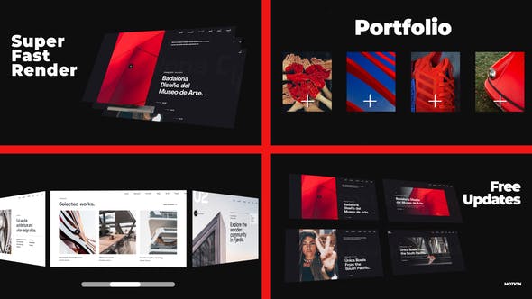 Videohive Minimal Website Promo 29853060