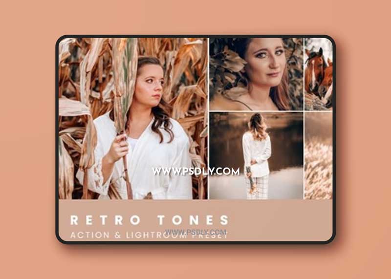 Retro Tones Action & Lightroom Preset