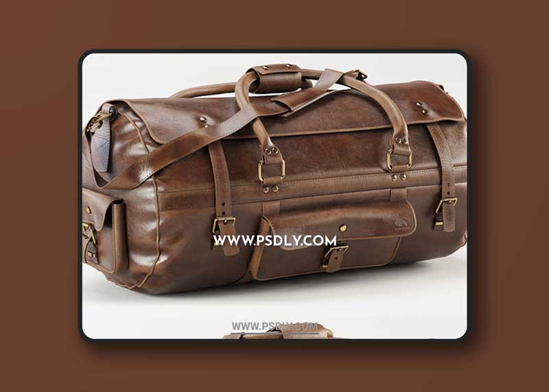 Roosevelt Buffalo Leather Travel Duffle Bag