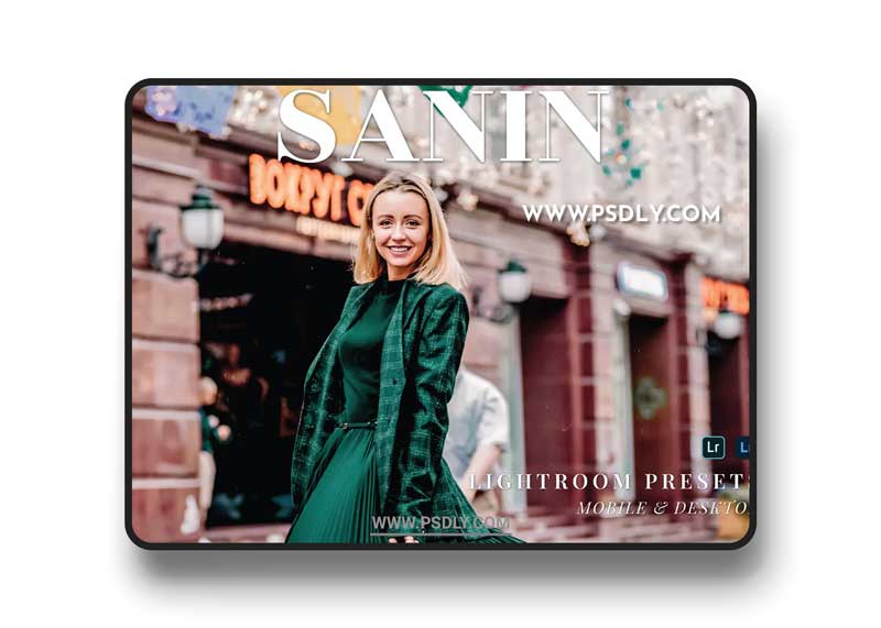 Sanin Mobile and Desktop Lightroom Presets