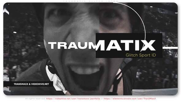 Videohive Traumatix Glitch Intro 33396093