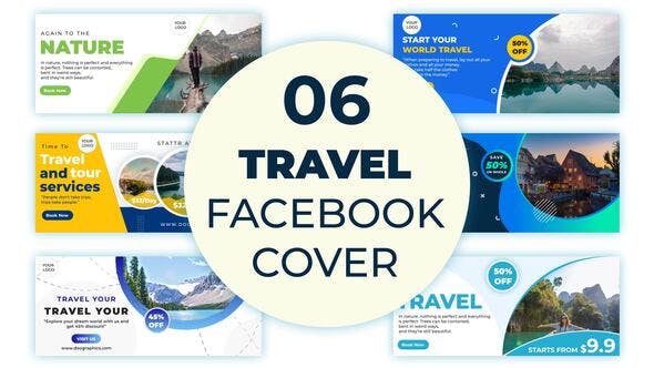 Videohive Travel Facebook Cover 33359471